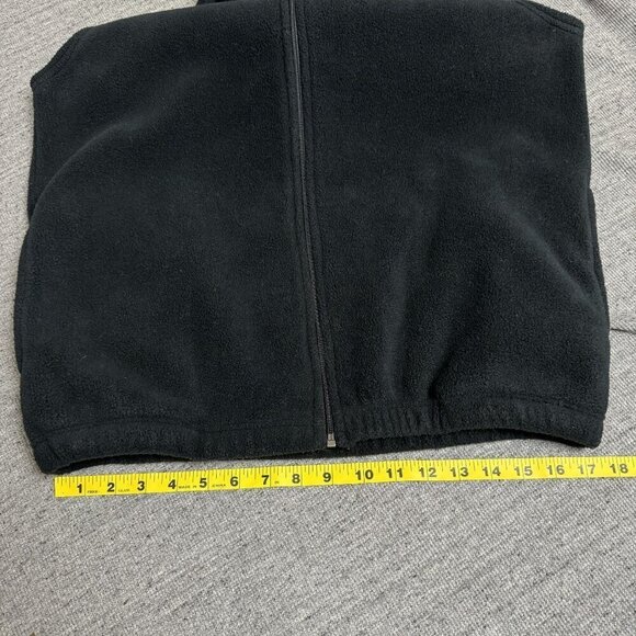 Kodiak Alaska Men's Fleece Vest Full zip-up Black Made in USA Size M - Picture 6 of 11